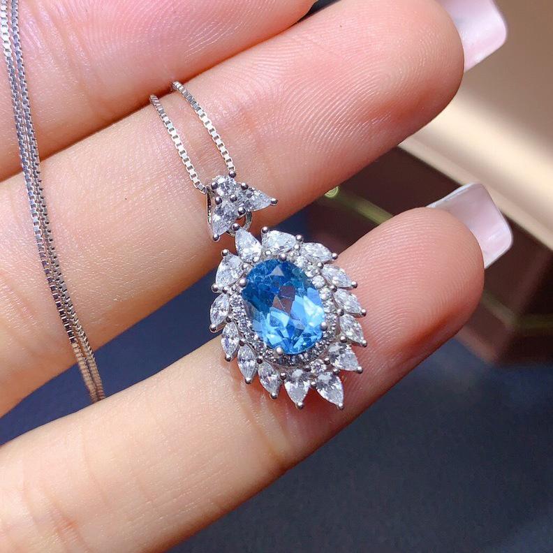 Lindon Women Copper Alloy 5A Zircon Necklace Pendant Wedding Party Gift