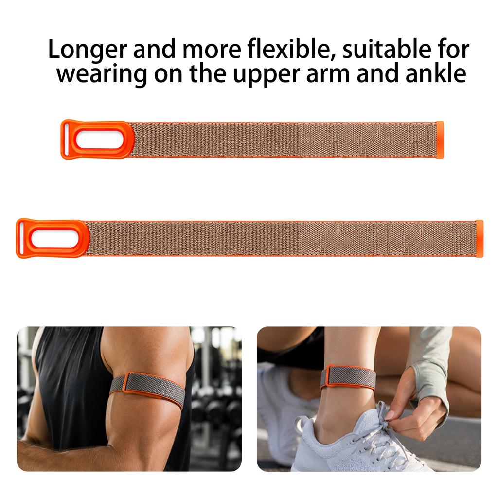 Woven Bicep Band For Google Fitbit Air Circular Armband Adjustable Bicep Band Unisex Sturdy Soft Breathable Band Biceps Band