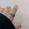 Adjustable Open Feather Rings Vintage Styles Unisex Jewelry Accessory for Women Men Gifts Silver Tone Retro Designs