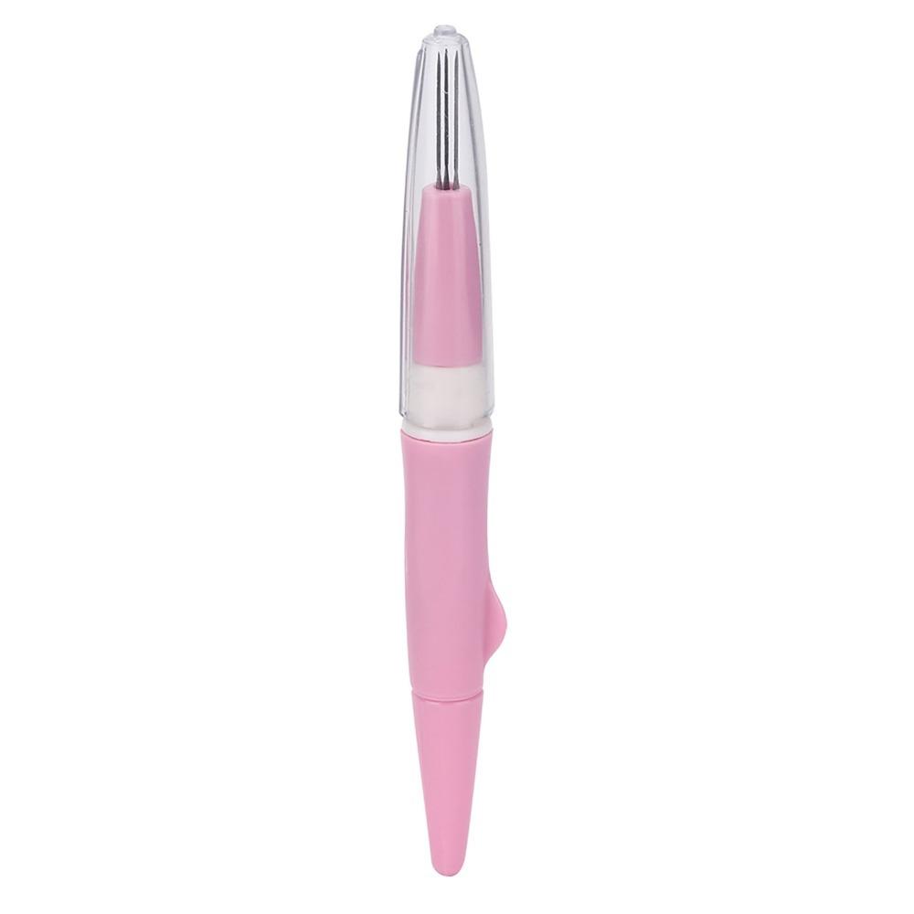 Portable Needle Felting Tool Pink Wool Felting Tool Easy Felting Needle Pen  Art Therap