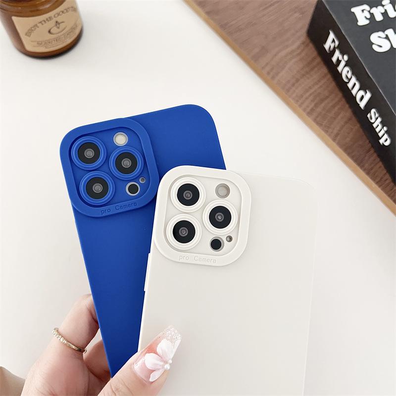 Aplicabil pentru husă telefon mobil IPhone 15 14Promax Ochi de pupilă Mat Apple 13 Husa protectoare cu senzație de piele 12TPU