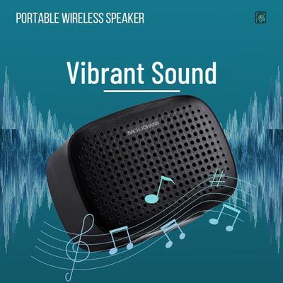 Bach Johann Q2 Portable Bluetooth Speaker CN Plug (adapter Included)