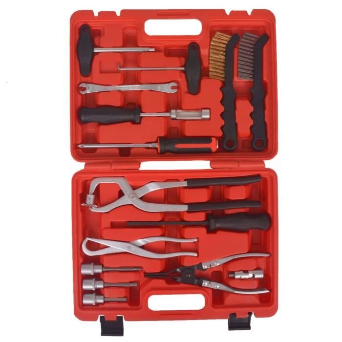 VidaXL Kit d'outils d'entretien et d'assemblage de frein 15 pcs