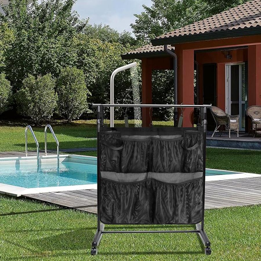 Outdoor Swimming Pool Hook Storage Bag Beach Accessories Large Family Pools Net Network Garden Mat Accessory Sea Water Sports