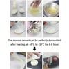 KITCHEN Silicone Baking Mold,French Dessert Molds for Mousse Cake Pastry Chocolate Pudding Jelly Cheesecake Ice Cream,Cube Shape