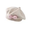 Children'S Beret Baby Hat Cute And Super Cute Autumn And Winter Girl'S Stylish Korean Style Princess Knitted Wool Painter'S Hat