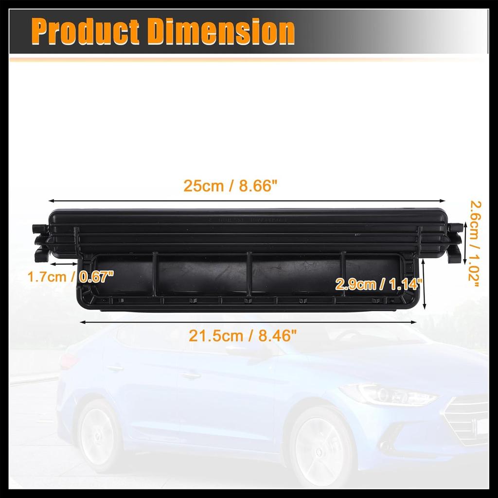 Cabin Air Filter Access Door Cover for Hyundai Elantra 2011-2017 for Kia Forte Forte5 Forte Koup 97129-3X000 Durable Material