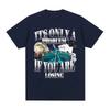 T-shirt Men's and Women's Clothing Retro Cotton Short Sleeved T-shirt Top
