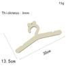 Cute Wooden Baby Hangers Bear Bunny Shaped Kids Clothes Hangers Heart Cutouts Non-Slip Nursery Organizer  Baby Clothes Outfits