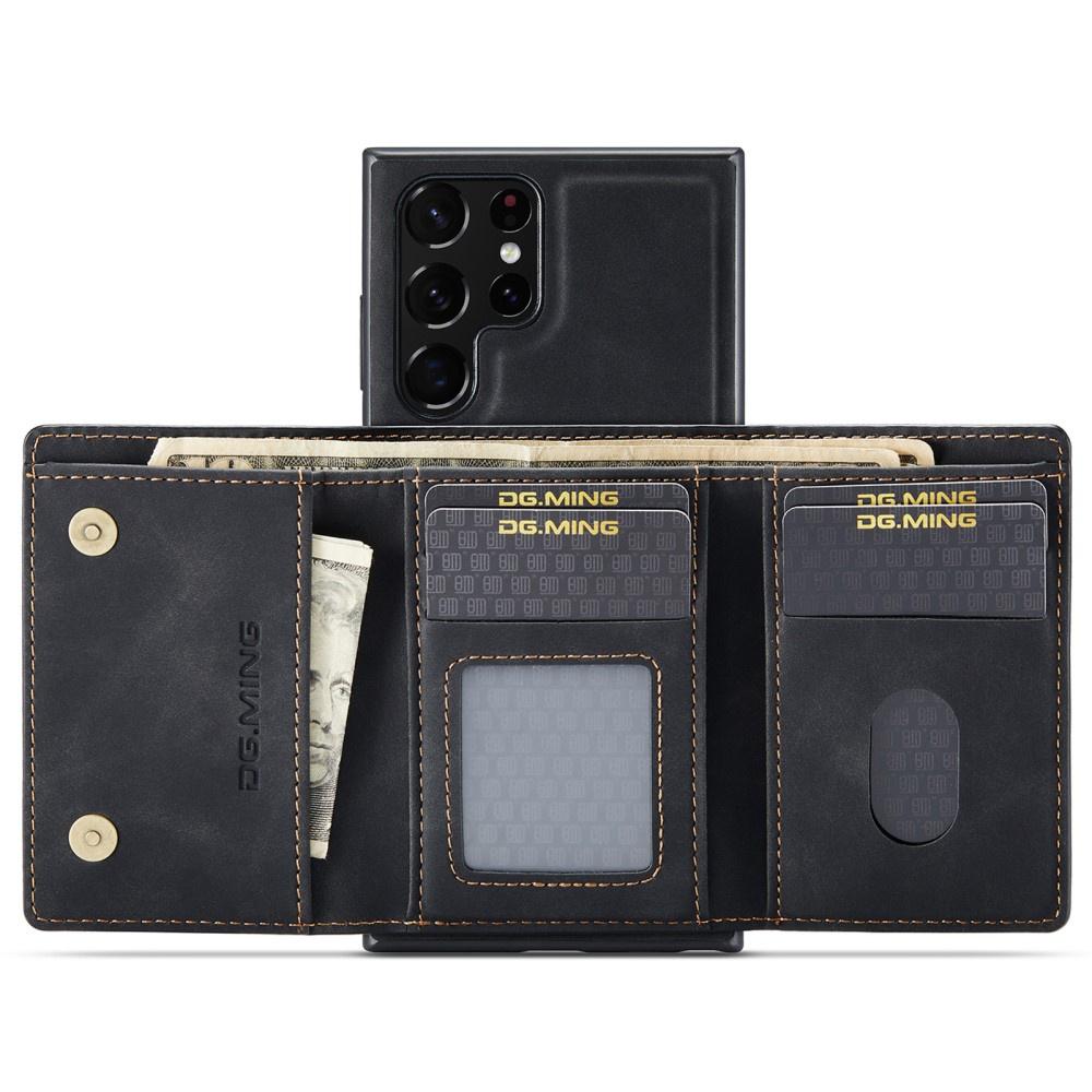 Case for Samsung Galaxy S22 Ultra 5G, DG.MING 2in1, Black