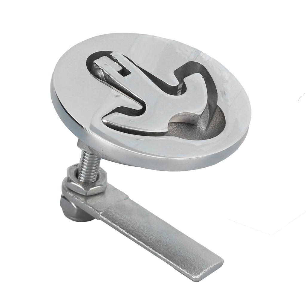 Zapuštěný poklop lodi Zámek Otočná zvedací rukojeť Mořský 316 Nerezová ocel Montážní příslušenství