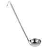 50Ml Deep Stainless Steel Soup Ladle Long Handle Serving Spoon for Hot Pot Asian Cuisine Gravies Sauces Storage Hook Included
