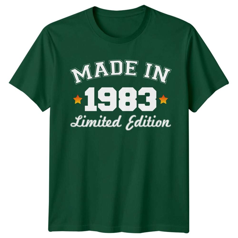 Made In 1983 Unisexs T Shirt 43rd Birthday Gift Vintage fortythree Year Old S