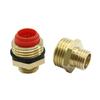 Brass Reduce Connector 1/2" To 1/4" Male Thread Mist Nozzle Adapter  Greenhouse Irrigation System Fittings Pipe Connector 2 Pcs
