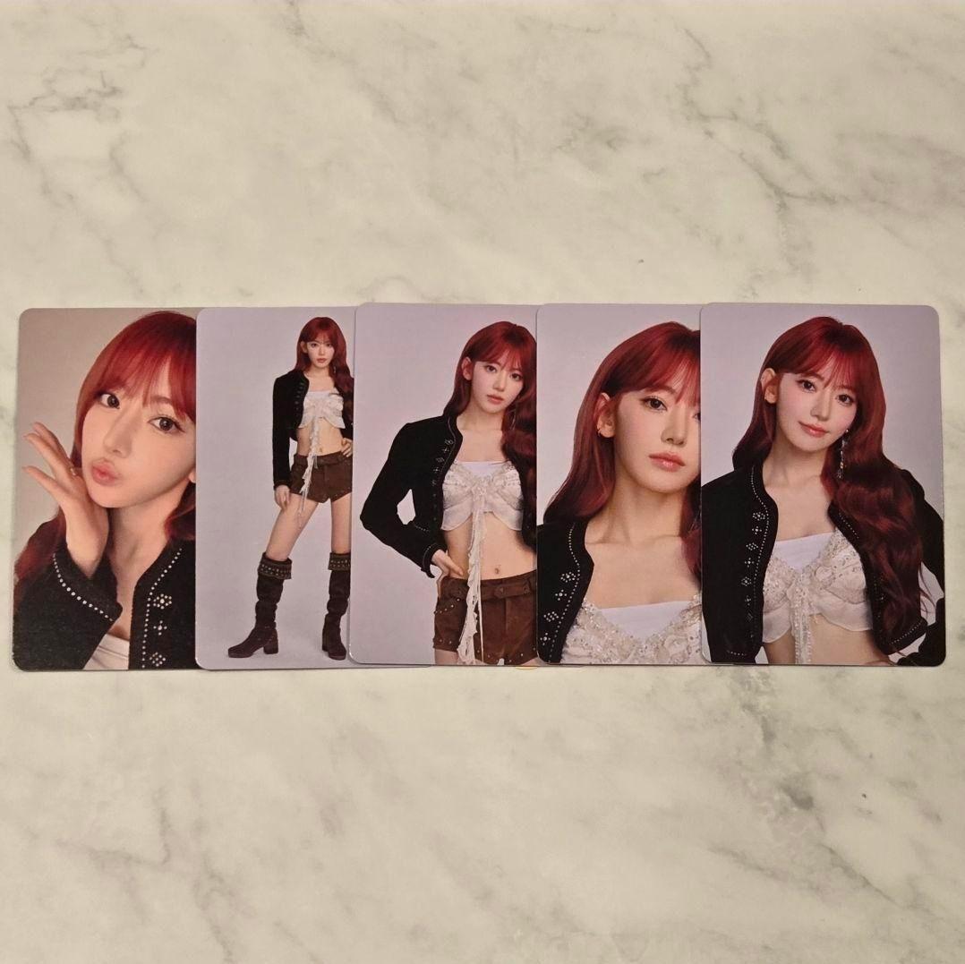 [USED] LE SSERAFIM Sakura Tokyo Dome Photo Card Set of 5 (Complete Set)