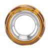 Fingertip Ring Toy Stainless Steel Fingertip Anxiety Ring Handheld Fingertip Toy for Office Amber