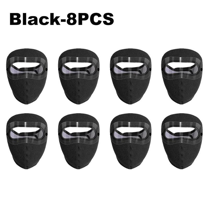 Ski Mask with Goggles Winter Warm Face Mask Anti Dust Cycling Bicycle for Men Women Cold Weather Outdoor Motorcycle Thermal Mask