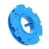 Sweeper Brush Plate Center Lock Pad Holder Easy Install Plastic Buckle for Commercial Floor Scrubber Cleaning Replacement Parts
