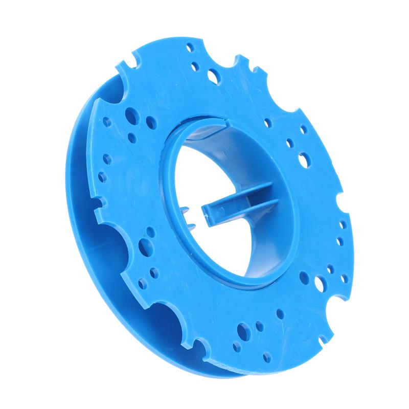 Sweeper Brush Plate Center Lock Pad Holder Easy Install Plastic Buckle for Commercial Floor Scrubber Cleaning Replacement Parts