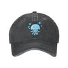 Blue Cartoon Jellyfish Fashion Classic Cotton Trucker Hat Summer Dad Cowboy Cap Outdoor Leisure Basketball Caps