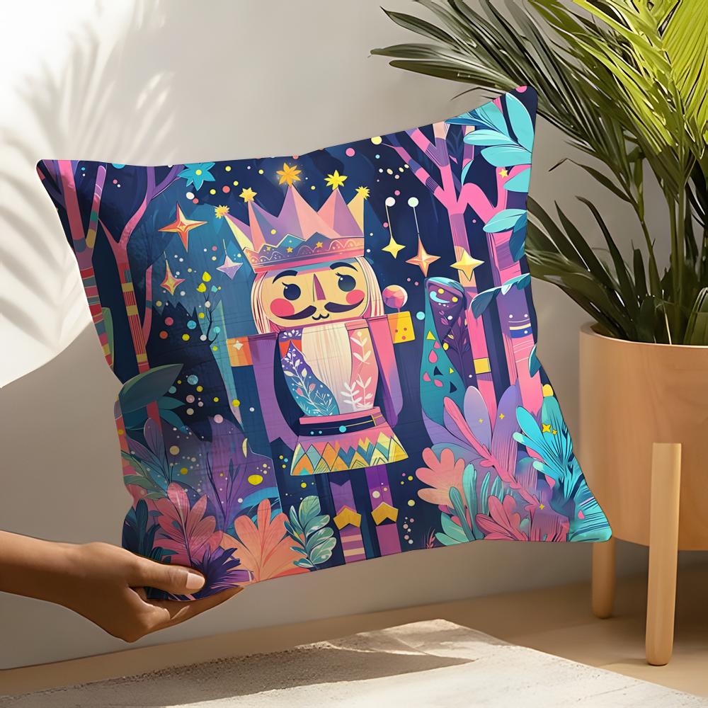 Cute Cartoon Prints For Kids Pillow Case Home Living Room Decoration Linen Pillowcover Pillow Cases Cushion Cover
