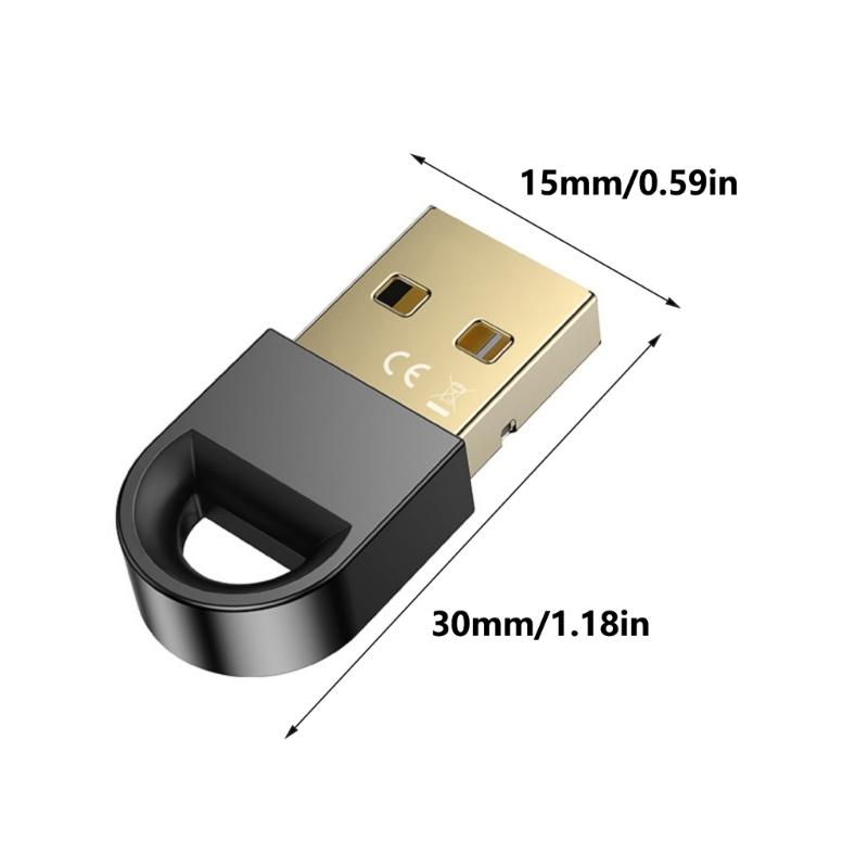 Efficient USB Wireless Dongle Suitable for Multiple Devices Including Tablets Computers Smartphones Headphones Keyboards