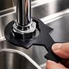 Faucet Aerator Valve Core Wrench Tool for Removal and Installation of Faucet Aerator Valve Cores Durable Plastic Construction Handheld Design