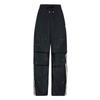 Pantalones Originales P Aventura al Aire Libre Rayados Tejidos Sueltos Deportivos Largos Pantalones de Mujer KS2865