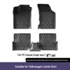 Eco-friendly Anti-slip TPE Car Floor Mats for 08-20 Volkswagen Lavida/Lavida Qiyang - Wear-resistant Design.