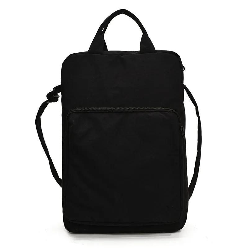 

Handheld Laptop Tablet Solid Nyl Crossbody Bags College Student Classroom Single Shoulder Bag 2026 Work Commuter Bags