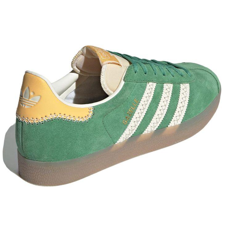 Adidas Gazelle Preloved Green Semi Spark Unisex Sneakers Cream-White IE3692