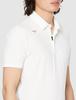 Golf Wear Zip Up Short Sleeve Shirt Move Tech Easy to Move E2MA1501 White XL [Mizuno] Men's
