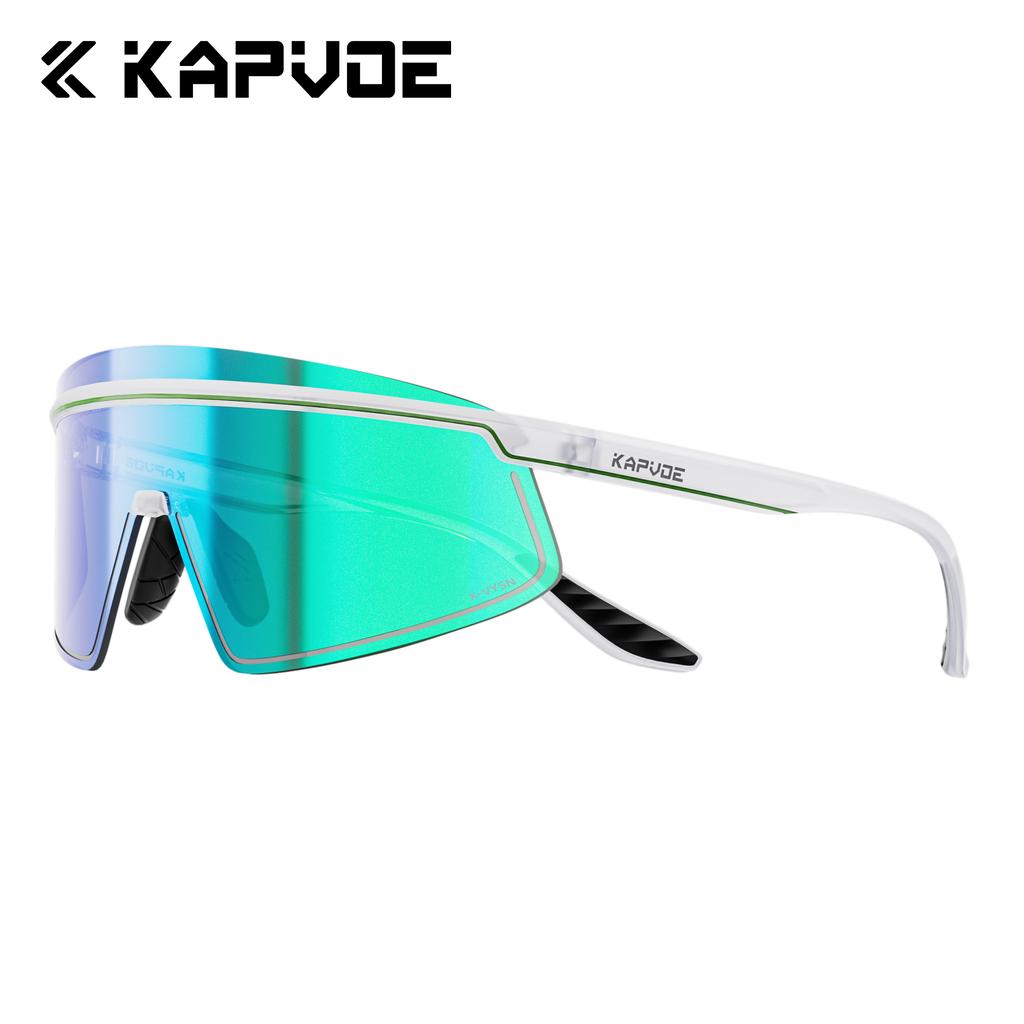 Kapvoe Sports Sunglasses Road Bike Mountain Bicycle Cycl Glasses Riding Goggle Sports Eyewear for Man Women Cycling Glasses