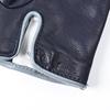 Paul Smith Size 415GL Size 47 L Gloves, Check, Men's, Navy/Gray, L02122, (Used)