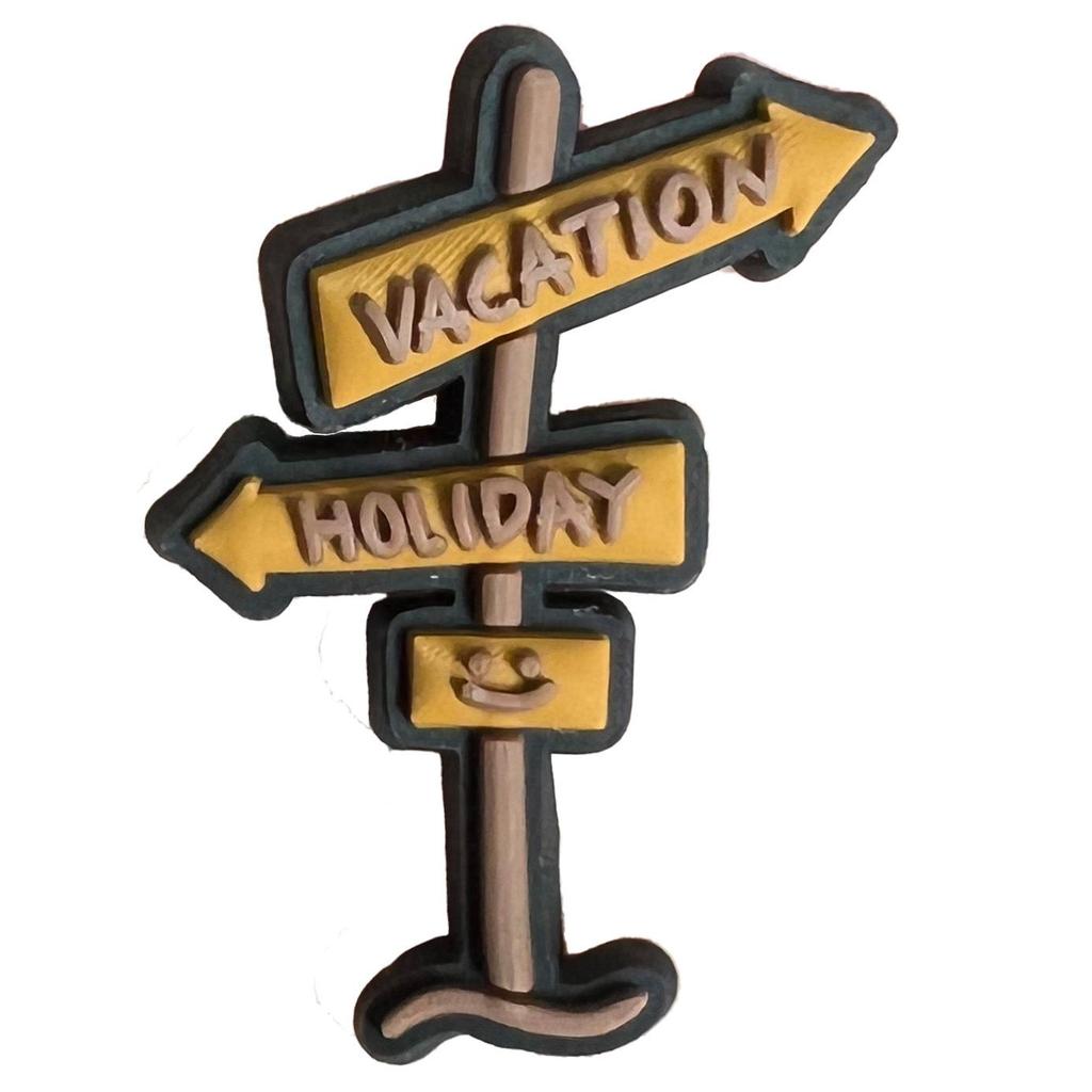 Cartoon Beach Wave Clog Shoes with Cute Floral Buckles and Soft Rubber Accessories