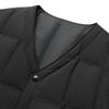 Xue Zhong Fei Men's Lightweight V-Neck Down Vest
