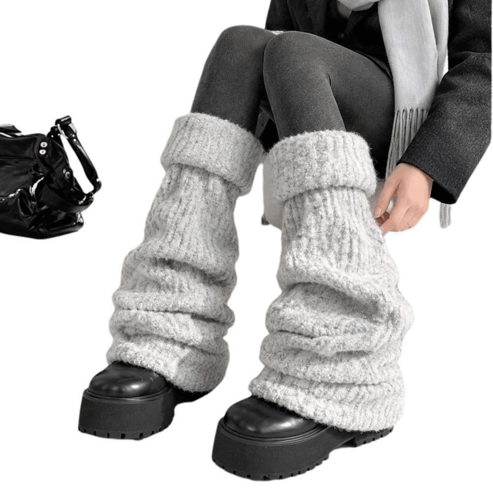 Flare Style Flare Leg Socks Knee-Length Knee-Length Socks Soft Leg Warmers  Daily Wear