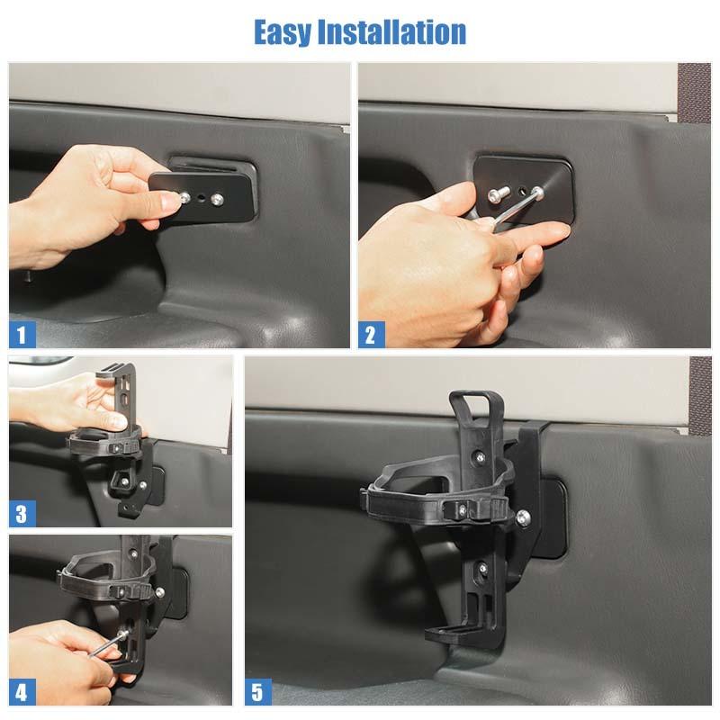 Auto Feuerlöscher Tasse Halter Halterung Rack Unterstützung Für Suzuki Jimny 2007-2017 Innen Zubehör