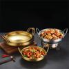 304 Edelstahl Koreanischer Stil Meeresfrüchte Paella Pfanne Antihaft Küchen Kochpfanne Nudel