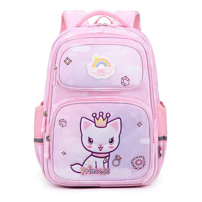 Cute And Spacious Oxford Cloth Elementary School Backpack For Kids