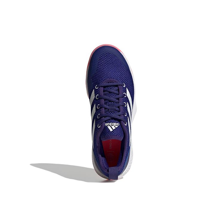 Adidas Court Flash Fabric Casual Low-Top Tennis Shoes Women Sneakers Purple GZ0707