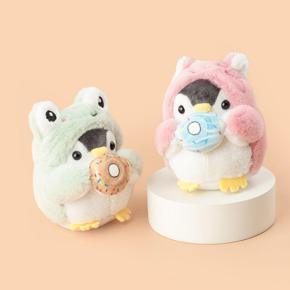 Design Wypchany Wisiorek Koreański Styl Klamra do Kluczy Pluszowy Breloczek Uchwyt na Klucze Damski Wisiorek Pingwin