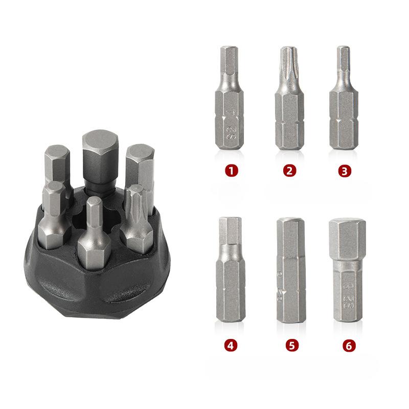 ENLEE Bicycle Torque Wrench, Convenient High Precision Torque Wrench 10-20NM Alloy Hexagon Set