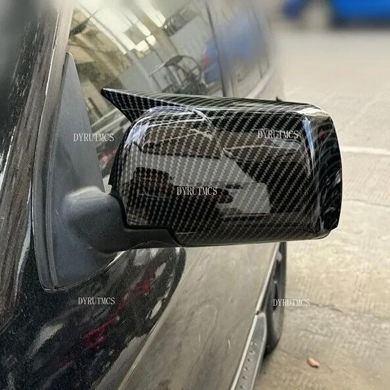 Pro BMW X5 E53 1999 2000-2006 Samolepka na auto Kryt zpětného zrcátka Kryt zrcátka Kryt zrcátka Vnější kryt dveří Kryt zpětného zrcátka Ozdoba Uhlíkové vlákno ABS