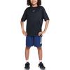 Nike Solid Logo Crew Neck Short Sleeve T-Shirt Kids tops HJ3771-011