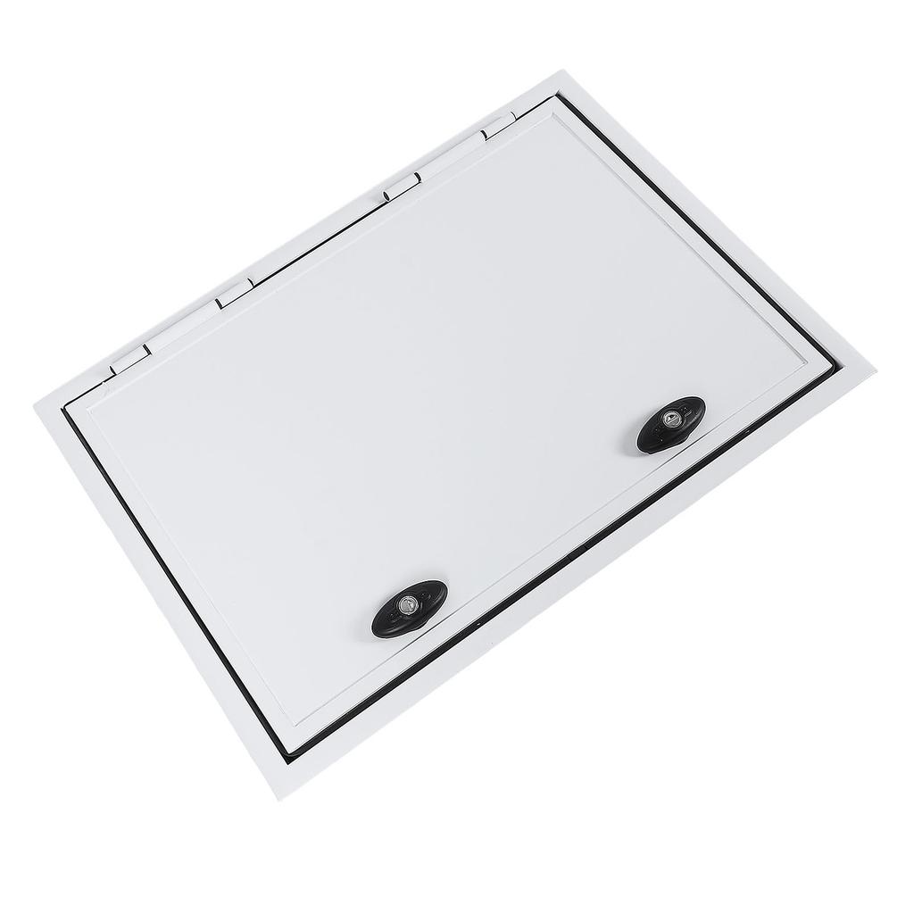 Rv Storage Hatch Door 32 X 20 Inches UV Resistant Aluminum Alloy Square RV Baggage Door with Lock