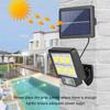 1PC 72LED Solar Lights Solar Split Wall Lamp 3 Mode Waterproof Motion Sensor Lamps Garden Street Lighting For Garden Wall Lamp