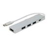 USB C Hub 5 Ports 5Gbps USB 3.1 Connector OTG Supported Compact USB C Docking Station for PC Laptop Phone