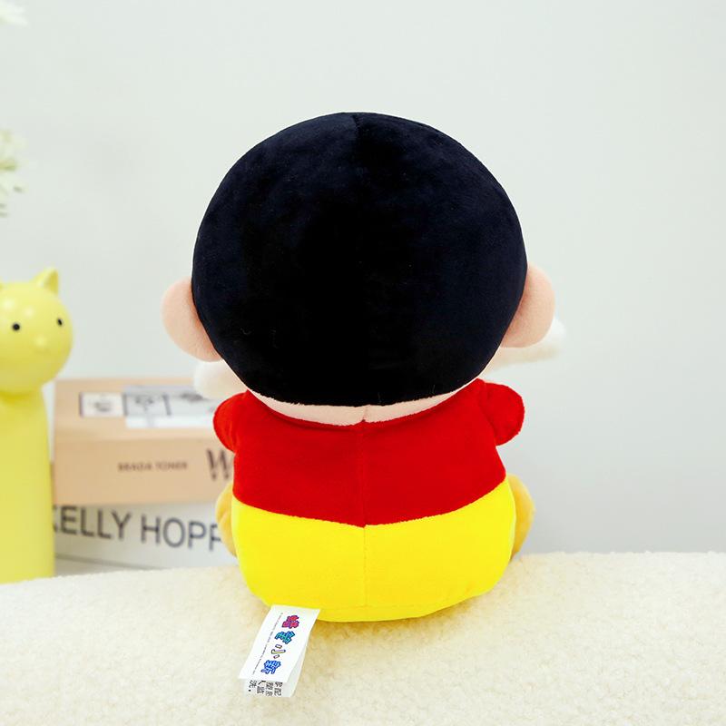 Cute Crayon Xiaoxin Hugs Little White Plush Doll Toy Xiaoxin Anime Doll Children's Birthday Gift Female