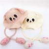 Kids Children Cute Cartoon Dance Ears Rabbit  Cap Fisherman Straw Hat